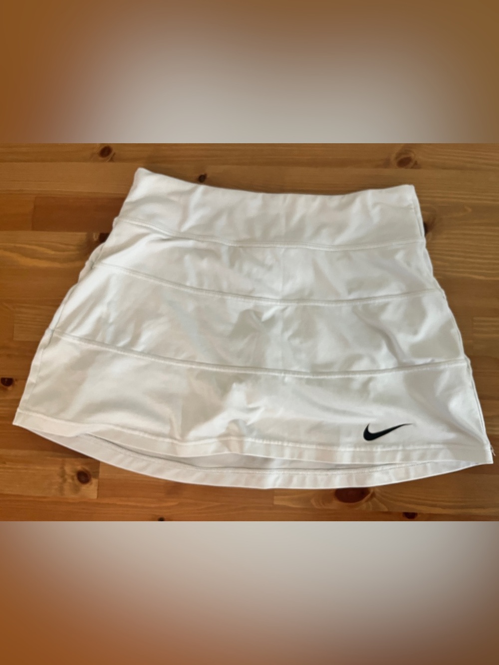 Small White Nike Tennis Skort with undershorts